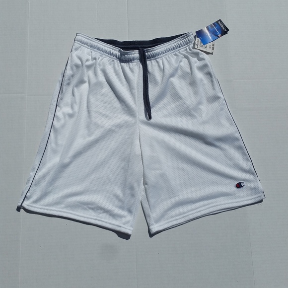 white champion basketball shorts